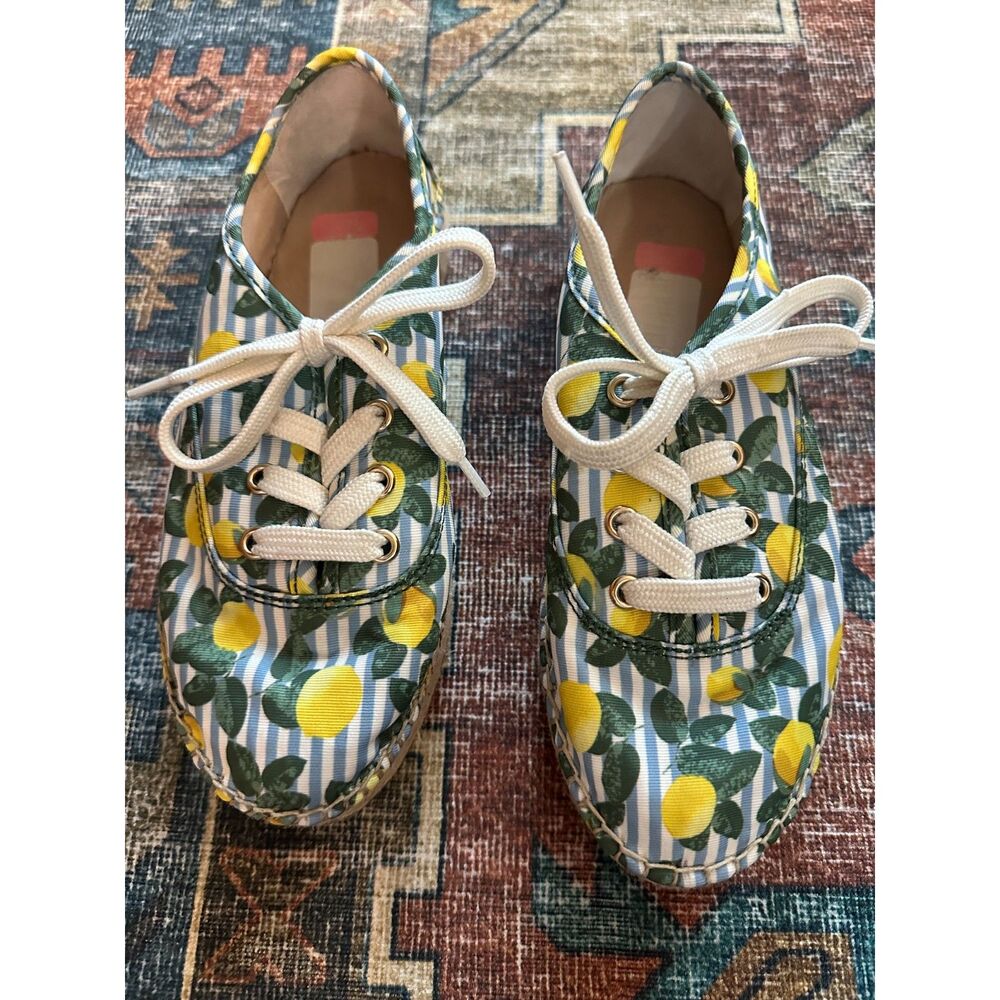Gianni Bini Lemon Platform Espadrille Sneakers Women's Sz 7.5